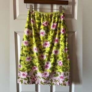 Oilily tropical floral skirt